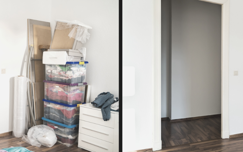 The 5 crucial steps when decluttering